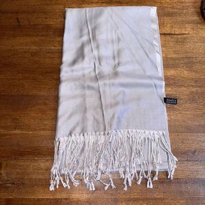 Simply By Jen Groover 100% Silk Rectangular Scarf 80” X 24”